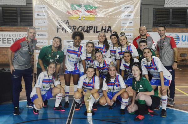 UJR/Feevale/Banrisul é vice-campeã da Taça Farroupilha feminina