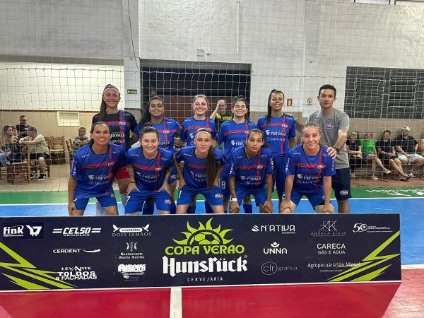 UJR/Feevale/Banrisul estreia com goleada na Copa Verão Hunsrück 2026