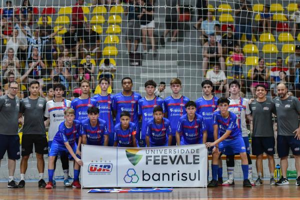 UJR/Feevale/Banrisul joga neste domingo a partida de ida da semifinal do Gauchão de Futsal Sub-15