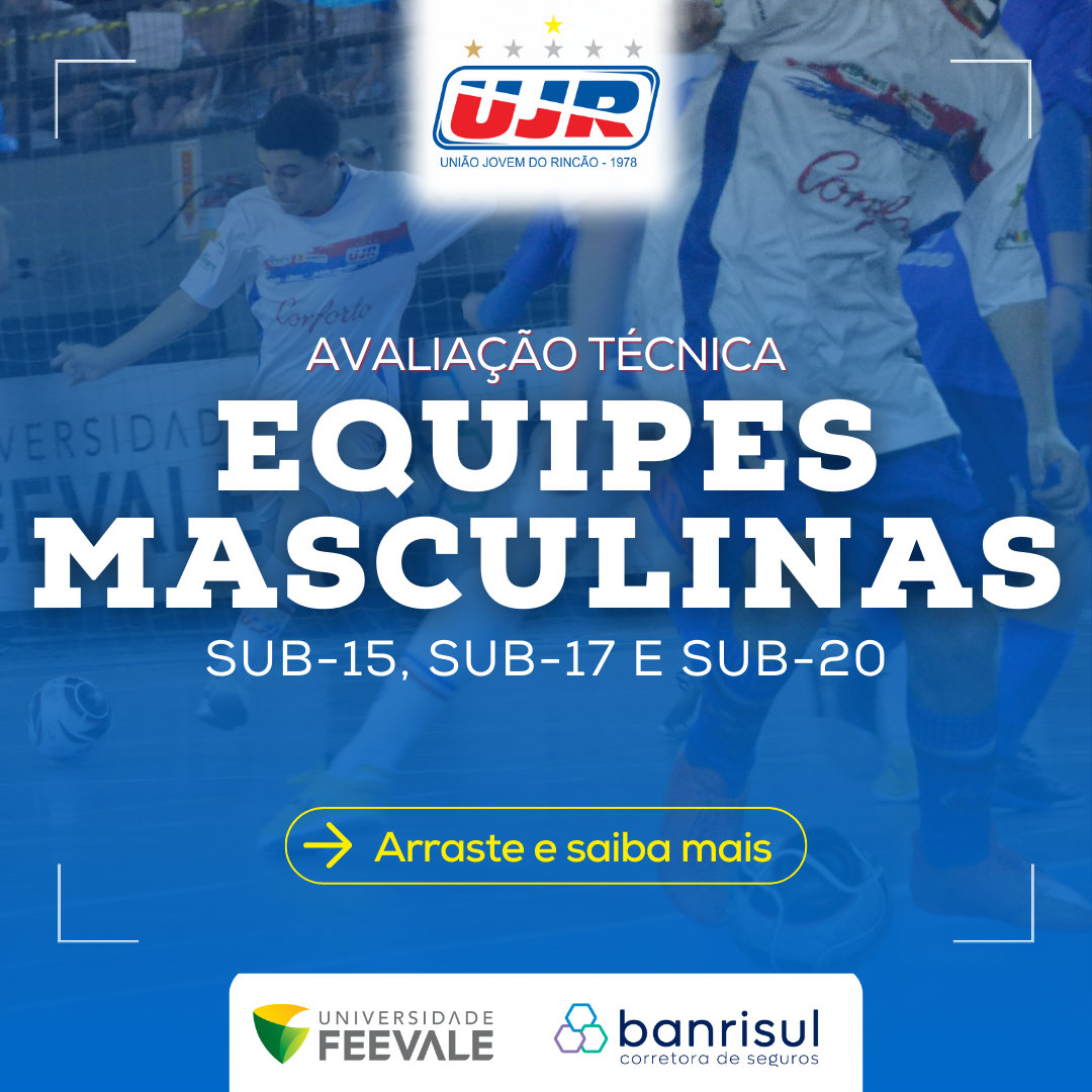 UJR/Feevale/Banrisul seleciona atletas para três equipes