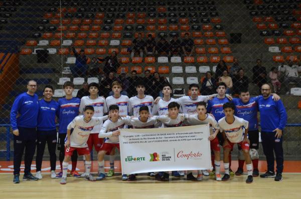 UJR jogará Desafio Brasileiro de Ligas de Futsal Sub-13 e Sub-15